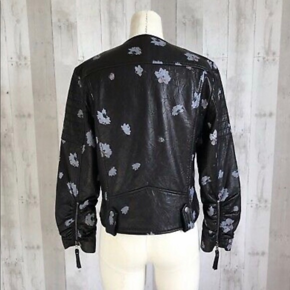 JOIE Lambskin Leather Jacket - Picture 2 of 4
